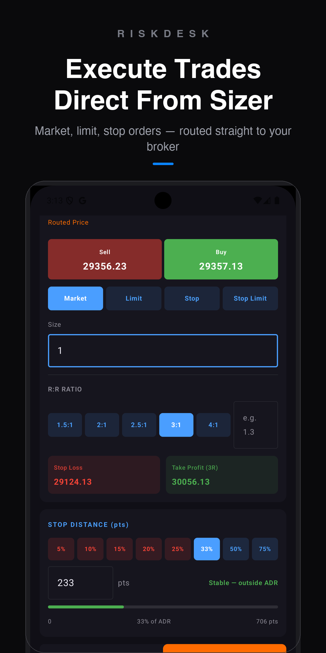 Execute Trades