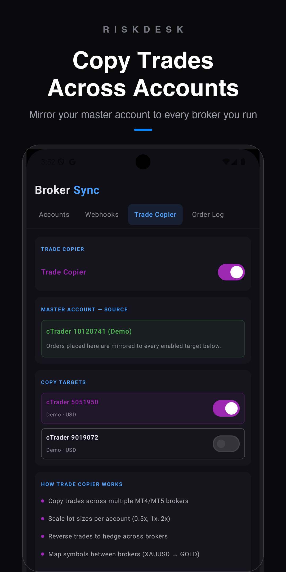 Trade Copier